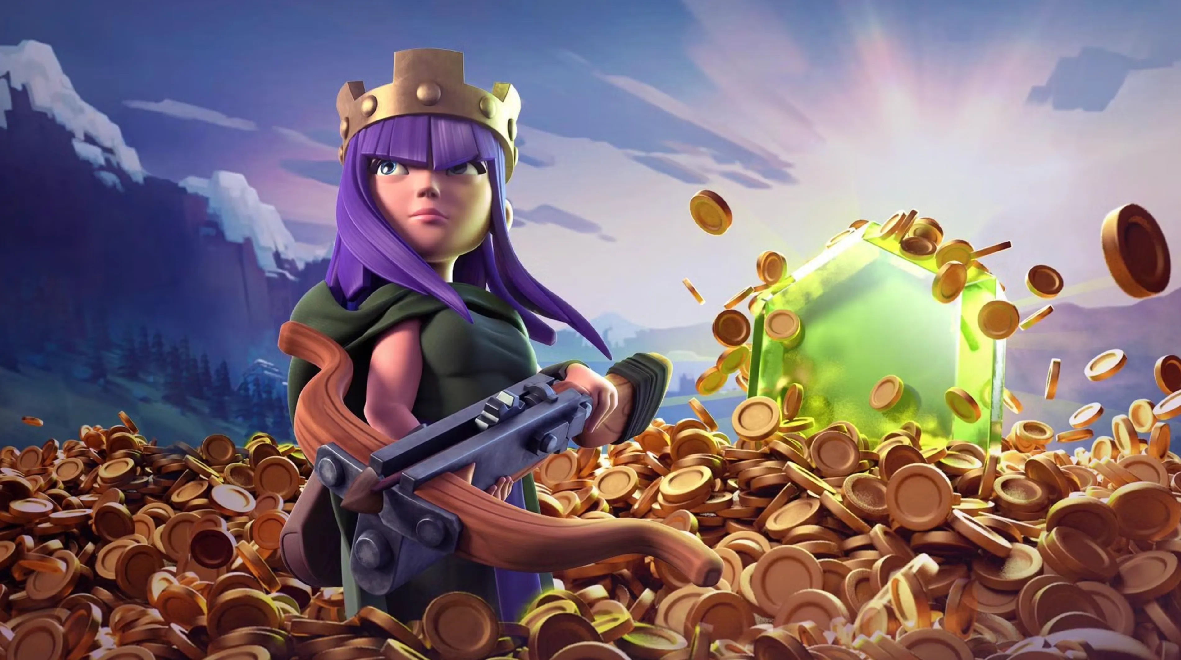 Wizard and Archer Queen Deck